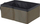 Tas udhëtimi Pets Collection Travel Foldable Dog Bowl, i palosshëm, 20x15x9 cm, kafe