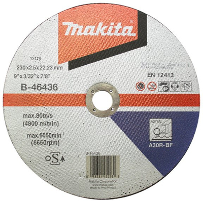 Disk prerës Makita B-46436, 230mm, për hekur, shumëngjyrësh