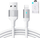 Kabllo Lightning Joyroom A10 Series, USB 2.0, 2.4A, 2 m, e bardhë
