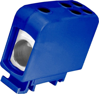 Lidhës shine Simet ZGG1x70/4x16n, 1-pol, 70mm², blu
