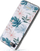 Këllëf mbrojtës Crong Flower për iPhone SE 2020 8 7, model 01, transparent me lule