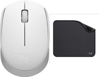 Set mausi Logitech M171 pa kabllo, i bardhë me Studio Series Graphite