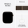 Apple Watch S12 GPS 46mm Dark Bronze Aluminium Case with Dark Bronze Milanese Loop, S/M