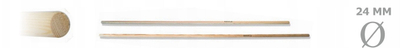 Dorezë për grep No Name, diametër 24mm, gjatësi 150cm, e lyer me llak