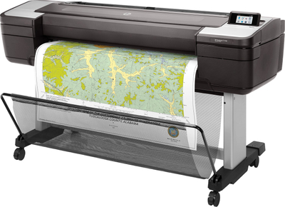 Плотер HP DesignJet T1700 44", Adobe PDF, бел