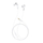 Kufje me tel Baseus Encok CZ20 HZ20, in ear, Hi Res, Type C 3.5mm, të zeza