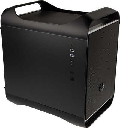 Kasë BitFenix Prodigy M 2022, e zezë, Mini Tower