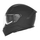 Helmetë integrale Nox N401, polikarbonat, ventilim i avancuar, e zezë