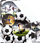 Dosje reviste HERMA Football, DIN A4, karton, 85mm, shumëngjyrëshe