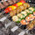 Set shkopinjsh grilli Rosle, 33 cm, çelik inox, ngjyrë argjendi
