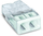 Terminal lidhës WAGO 2273-202, 2x0.5-2.5mm², 24A 400V, transparent