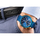 Orë burrash Giewont Chronograph GW8720-B5, xham safir, çelik inoks, blu bakri
