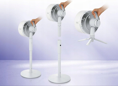 Ventilator me këmbë Shark FA220EU, 36W, me telekomandë, i bardhë