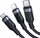 Kabllo 3 në 1 Joyroom Multi Use Series S 1T3018A18, Lightning USB C Micro USB, 1.2m, gri