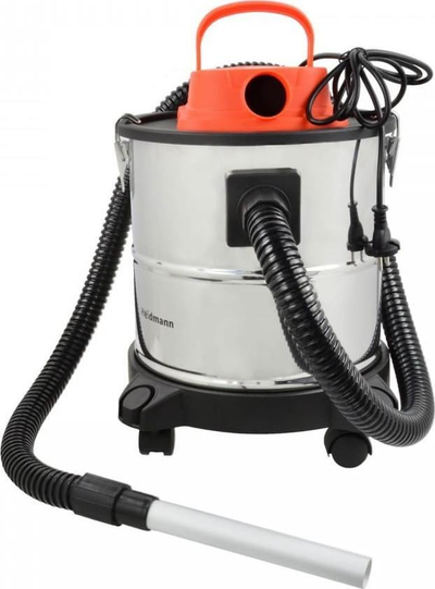 Правосмукалка за пепел GEKO H00451, 20L, HEPA филтер, нерѓосувачки челик
