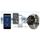 Smartwatch Gravity GT7-4, ekran 1.28", Bluetooth, gri