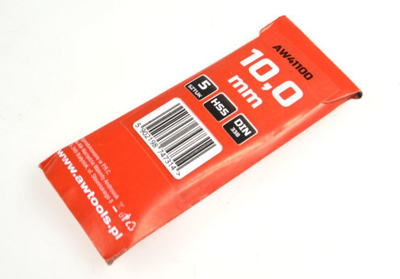 Maje cilindrike për turjelë AWTools HSS, 10 mm, 5 copë