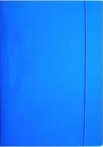 Dosje Promised Land A4, me elastik, me shkëlqim, blu navy