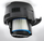 Fshesë industriale Nilfisk ATTIX 961-01, 70L, 3000W, blu argjendi