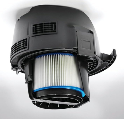 Fshesë industriale Nilfisk ATTIX 961-01, 70L, 3000W, blu argjendi