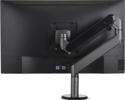 Krah montimi për monitor HAGOR HA, një krah me gaz lift, 15-32", alumini, gri e errët