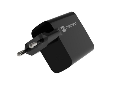 Karikues GaN Natec Ribera NUC-2143, 45W, 1x USB A, 1x USB C
