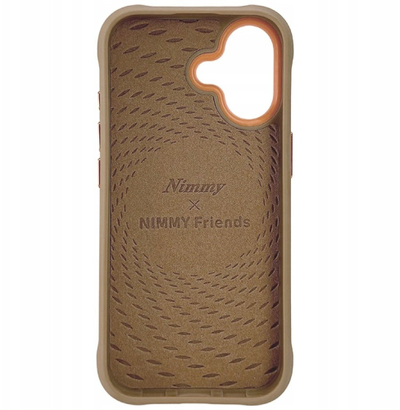 Këllëf telefoni Nimmy Cool and Cute 2.0 Bear, për iPhone 17, beige