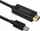 Adapter kabllo Mini DisplayPort në HDMI Zenwire, 1.8m, 4K, i zi