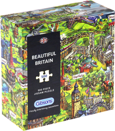 Puzzle G3 Beautiful Kingdom, 500 elemente, shumëngjyrëshe
