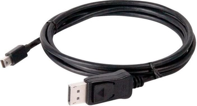 Kabllo Mini DisplayPort në DisplayPort Club 3D CAC-1115, 2m, e zezë