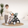 Karrocë lodër për kukulla Smoby Maxi-Cosi Twin Stroller, me dy ulëse, jeshile sage