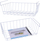 Shportë varëse Storage Solutions Hanging Under Shelf, 40x27x14 cm, metal, e bardhë