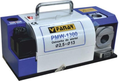 Машина за острење бургији Fanar PMW-1300, 90W, Ø2.5-13mm, бела сина