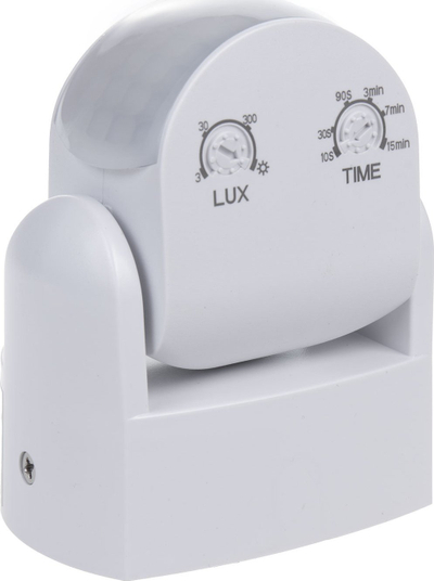 Sensor lëvizjeje Maclean MCE468, PIR 180°, IP65, i bardhë
