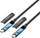 Kabllo USB C në USB C Microconnect, 5m, e zezë