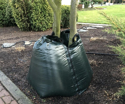 Qese ujitëse për pemë Garden Bag, 85L, material PE i fortë, jeshile
