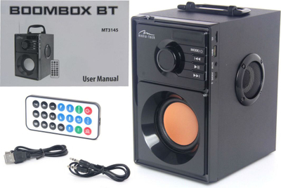 Altoparlant portabël Media-Tech Boombox BT MT3145, Bluetooth, 15W RMS, i zi