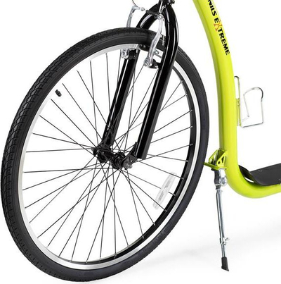 Trotinet sportiv Nils Extreme WHS260, çelik, frena V-brake, jeshil