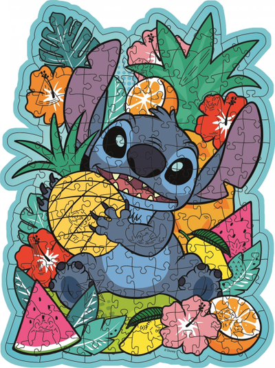 Puzzle druri Ravensburger Disney Stitch Lilo, 150 copa, shumëngjyrësh