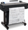 Printer i madh HP DesignJet T630, inkjet, me ngjyra, i zi