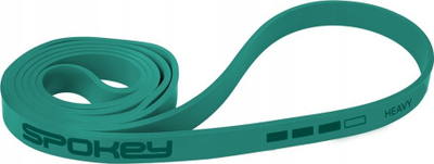 Bandë rezistence Spokey Power Heavy, 20–30 kg, latex, jeshile