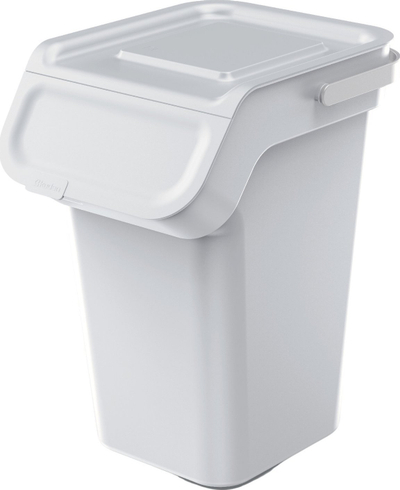 Koshi i plerave KADDI Q, 25L, me filter, gri