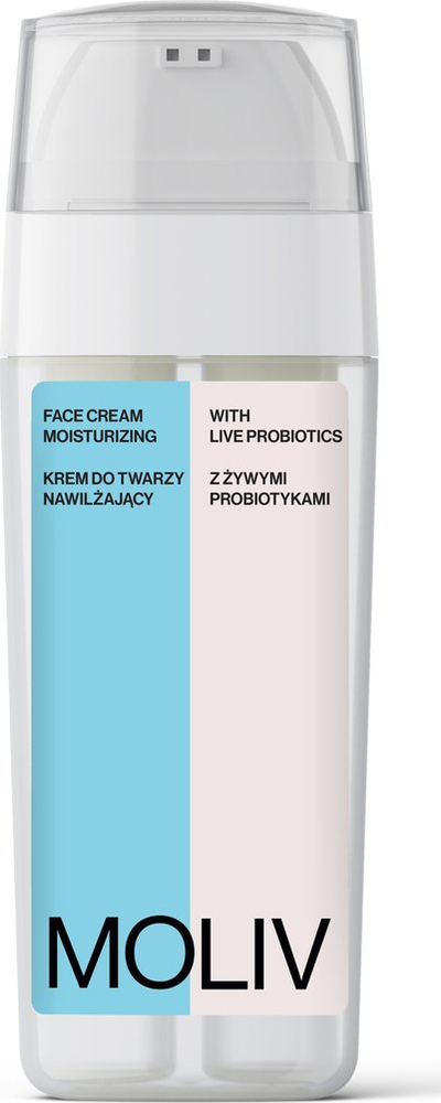 Krem fytyre MOLIV BeLiv, hidratues, me probiotikë të gjallë, 30ml