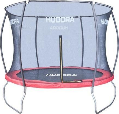 Trampolinë kopshti Hudora Fantastic 10FT, 300cm, e kuqe