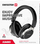 Kufje Bluetooth Swissten Jumbo, on ear, wireless, të zeza