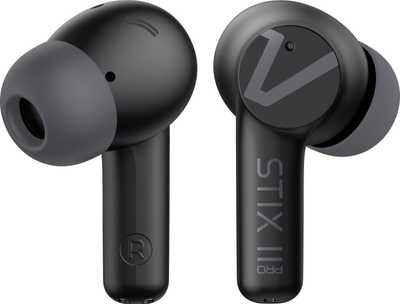 Kufje wireless Veho Stix II Pro, me anulim zhurme, Bluetooth 5.3, të zeza
