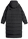 Pallto me pupla Puma Long Hooded Down Coat, e gjatë, me kapuç, e zezë, XS