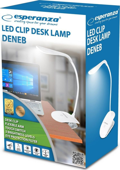 Llambë tavoline LED Esperanza, 3 W, e bardhë