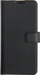 Mbulesë XQISIT Slim Wallet për Samsung Galaxy S23, portofol-mbrojtëse me kapak, mbyllje me magnet, e zezë