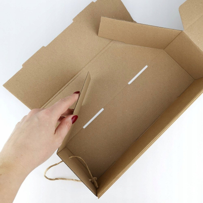 Kuti vere Teka Gift Box IDEA HOME, set 6 copë, karton kraft, kafe